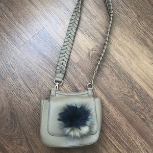 Puff ball Leather Bag